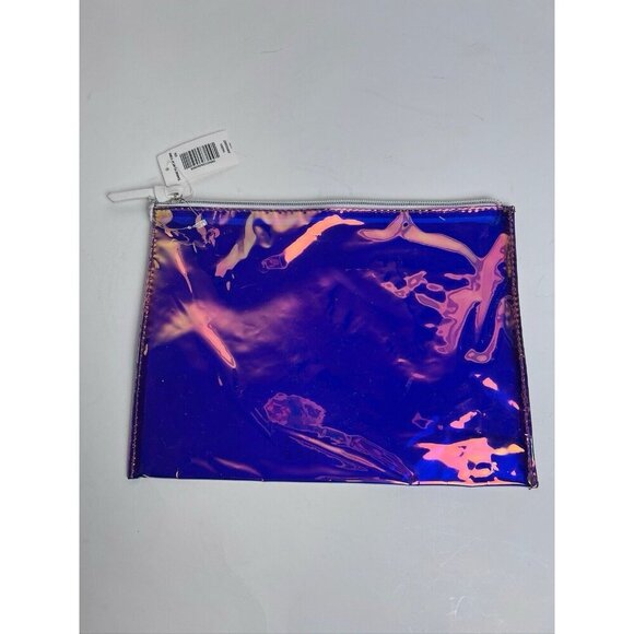 Barney's New York Iridescent Zip Wristlet Pouch NWT - Picture 6 of 6